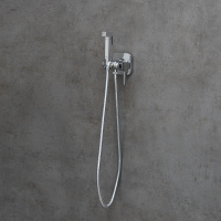 Смеситель Lemark Solo LM7173C с гигиеническим душем встраиваемый