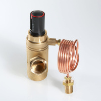 Автоматический регулятор перепада давления Valtec регулируемый 1 1/4”, 5-60 кПа, 15-5980 л/ч, с имп. трубкой 1 м