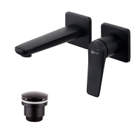 Смеситель Lemark Bronx LM3736BL для раковины встраиваемый