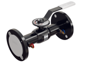 Кран шаровой ALSO КШФР BVM Ду 250 Ру из ст.20 с редуктором 16 бар