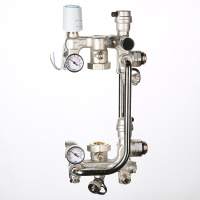 Насосно-смесительный узел для теплого пола Valtec COMBI.S 180 мм (M)