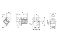 Циркуляционный насос Grundfos 200 UPS 50/120 F /400V
