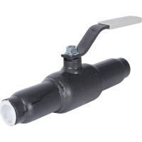 Кран шаровой ALSO КШПР Ду 250 Ру 2,5 МПа из ст.20 под редуктор