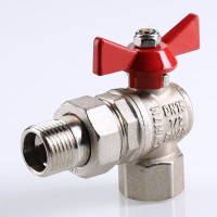 Кран шаровой Valtec Base угловой с полусгоном 3/4"