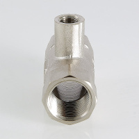 Тройник Valtec для подключения датчика температуры 1" x M10 x 1"