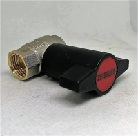 Вентиль угловой TIM для подключения сантехнических приборов с отражателем 1/2" 3/8"