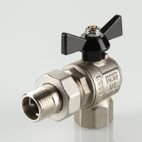Кран шаровой Valtec Perfect угловой с полусгоном